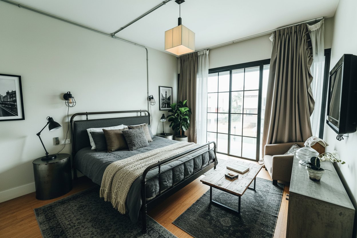 After: Bedroom styling