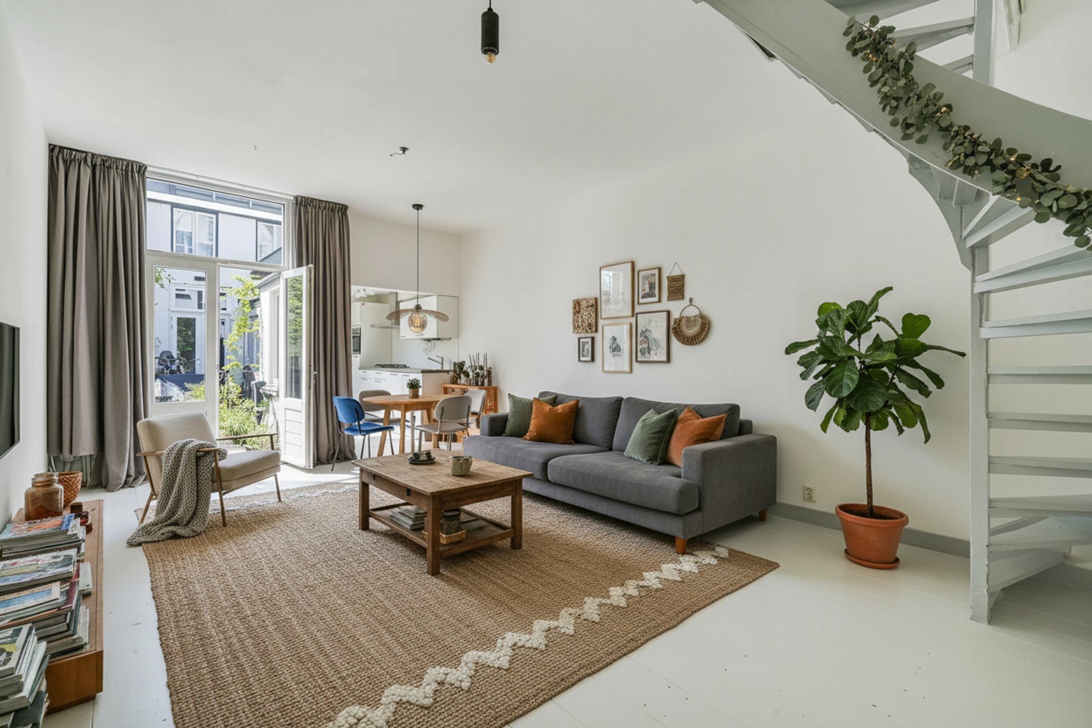 After: Old living room to new