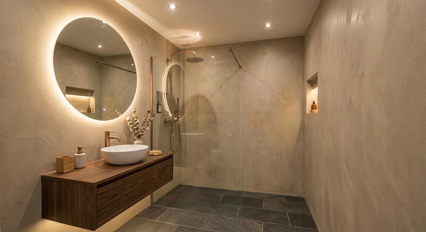 After: Bathroom renovation